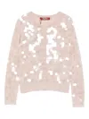 Max Mara Sequin Embellished Cardigan In Multi