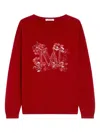 Max Mara Pullover In Red