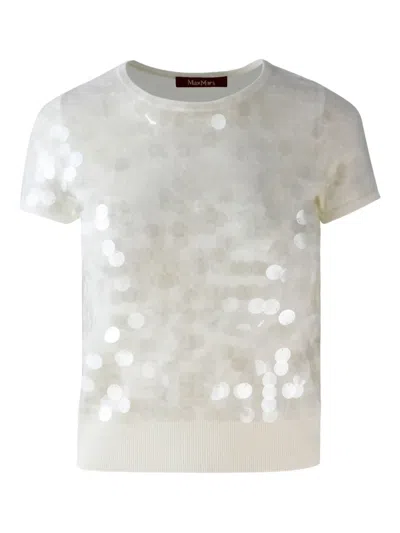 Max Mara Ivory Saio Shirt In White