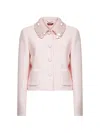 Max Mara Sequin-embellishment Blazer In Multi