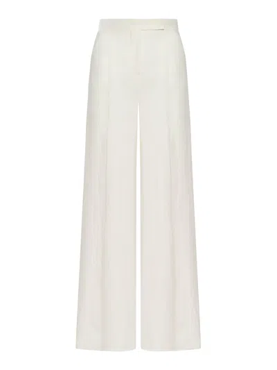 MAX MARA SEQUOIA LINEN TROUSERS