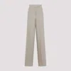 Max Mara Segale Formal Pants In Greggio