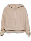Max Mara Virgin Wool-silk-cashmere Poncho In Neutrals