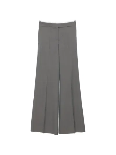 Max Mara Serio Pocket Trousers In Gray