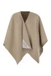 Max Mara Serra - Alpaca And Wool Poncho In Green