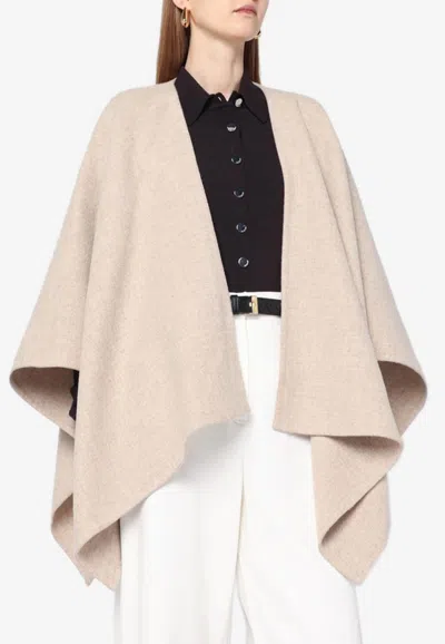 MAX MARA SERRA WOOL-BLEND PONCHO
