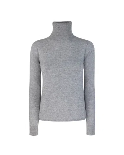 MAX MARA SESTRI GREY TURTLENECK