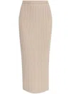 Max Mara Wool-cashmere-blend Maxi Skirt In Neutrals