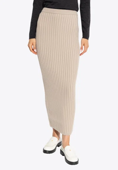 Max Mara Seta Wool And Cashmere Skirt