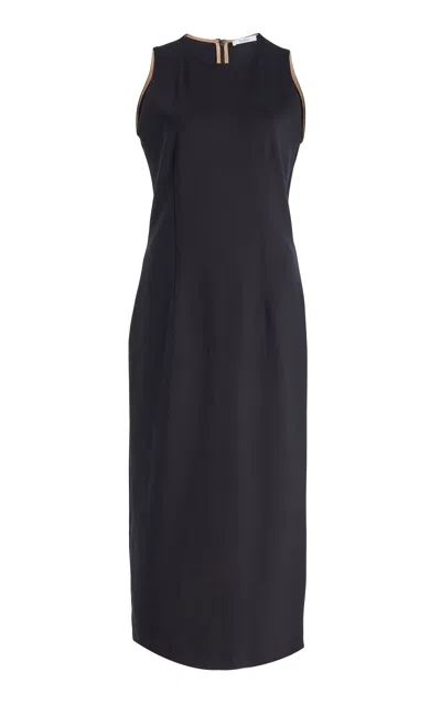Max Mara Sevres Jersey Dress In Black