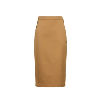 Max Mara Sfilata Cresta Pencil Skirt In Blue