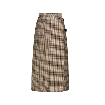 Max Mara Sfilata Norel Skirt In Brown