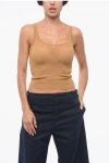 Max Mara Sfilata Ribbed Silk Bastia Tank Top
