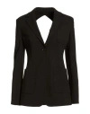 Max Mara Sfilata Woman Blazer Black Size 8 Viscose, Polyamide, Elastane In Black
