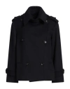 Max Mara Laveno Wool And Cashmere Over Trench Coat In Blue