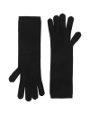 Max Mara Woman Black Gloves In Black