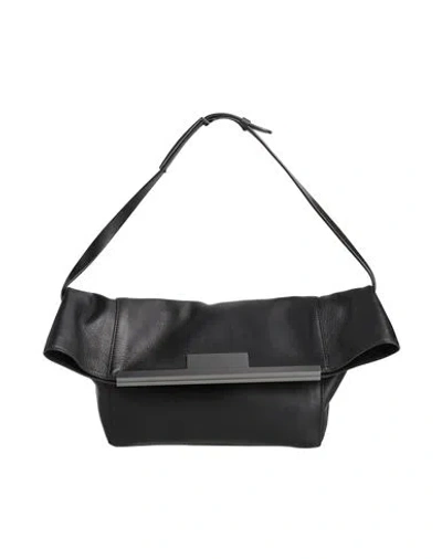 MAX MARA MAX MARA SFILATA WOMAN HANDBAG BLACK SIZE - CALFSKIN