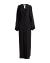Max Mara Sfilata Woman Maxi Dress Black Size 8 Silk In Black