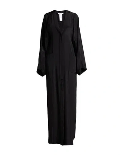 Max Mara Sfilata Woman Maxi Dress Black Size 8 Silk