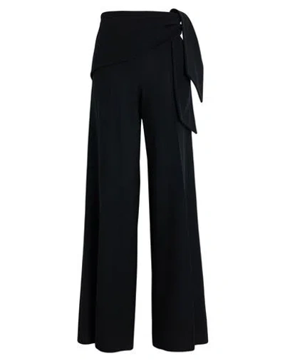 Max Mara Sfilata Woman Pants Black Size 6 Virgin Wool, Elastane