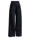 Max Mara Sfilata Woman Pants Midnight Blue Size 10 Virgin Wool, Elastane In Blue