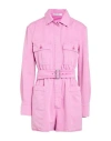 Max Mara Sfilata Woman Playsuit Pink Size 8 Cotton In Pink