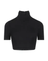 Max Mara Sfilata Woman Top Black Size L Cotton, Polyester In Black
