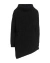 Max Mara Sfilata Woman Turtleneck Black Size S Wool, Cashmere