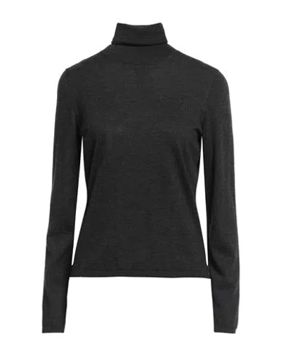 Max Mara Adda Turtle Neck Cashmere Sweater In Grey