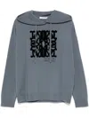 Max Mara Sfinge Hoodie In Blue