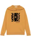 Max Mara Sfinge Hoodie In Yellow