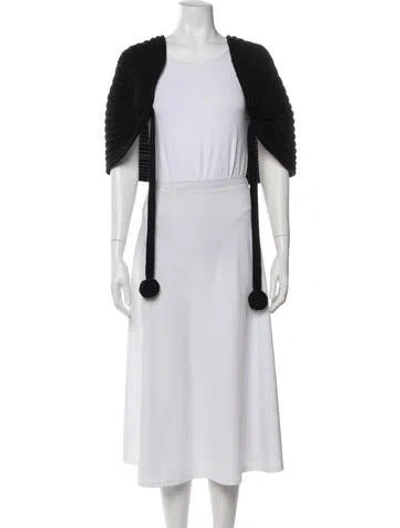 Pre-owned Max Mara Shawl In Black