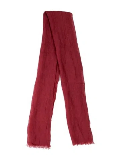 Pre-owned Max Mara Shawl In Red