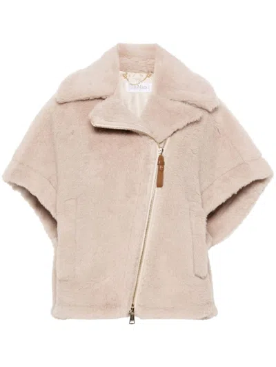 Max Mara Cape In Beige