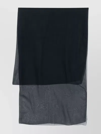 Max Mara Sheer Lightweight Scarf In Silk
