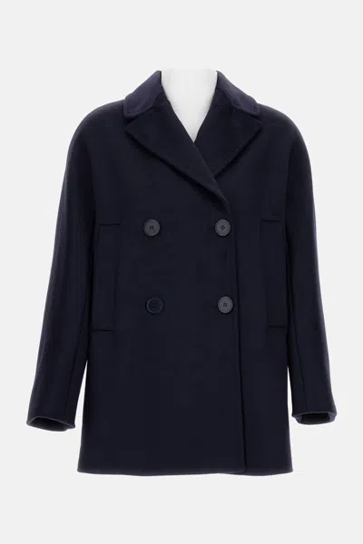 Max Mara Sheree Coat In Blue