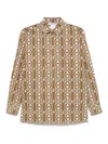 Max Mara Gallura Blouse In Brown