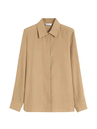 Max Mara , Shirt In Brown