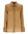 Max Mara Shirts In Brown