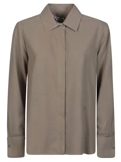 Max Mara Shirt In Brown