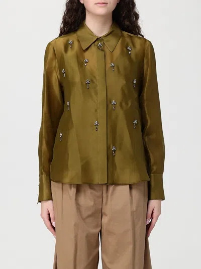 Max Mara Shirt Woman  In Green
