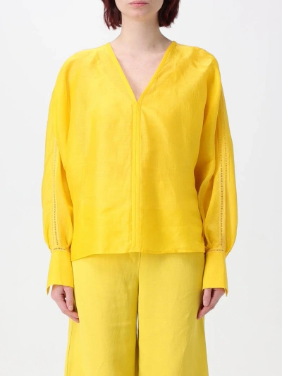 Max Mara 衬衫  女士 颜色 黄色 In Yellow