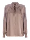 Max Mara Shirt  "tamigi" In Rosa Antico
