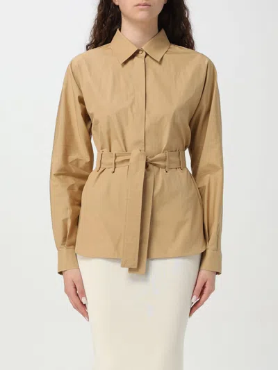 MAX MARA SHIRT MAX MARA WOMAN COLOR BEIGE,G59192022