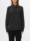 Max Mara Studio Pagine Silk Printed Skirt In Schwarz