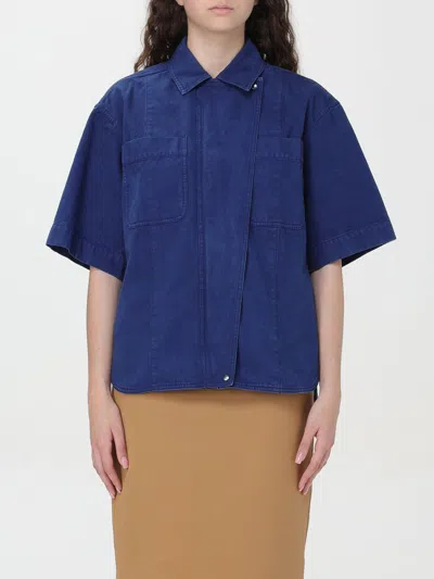Max Mara Shirt  Woman Color Blue 1 In Blue 1