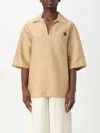 Max Mara Osiride Linen Silk Shirt In Brown
