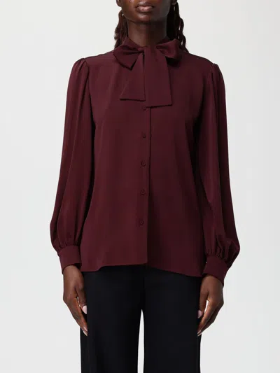 Max Mara Shirt  Woman Color Burgundy