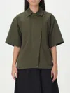 Max Mara Mela Short Sleeve Shirt In Green