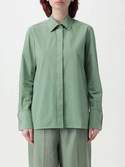 MAX MARA MAX MARA SHIRT WOMAN COLOR GREEN,402436012